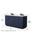 Meuble-lavabo double autoportant de 66 po avec plateau en quartz Miranda-98181079-98181077-98253448