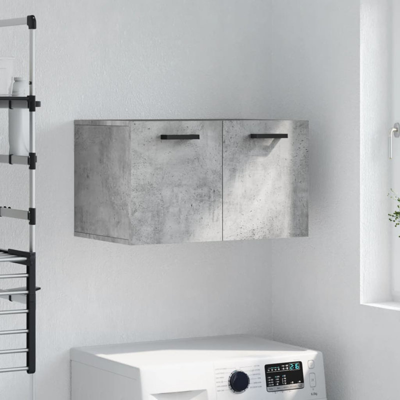 Mariely Bathroom Cabinet, Concrete Grey
