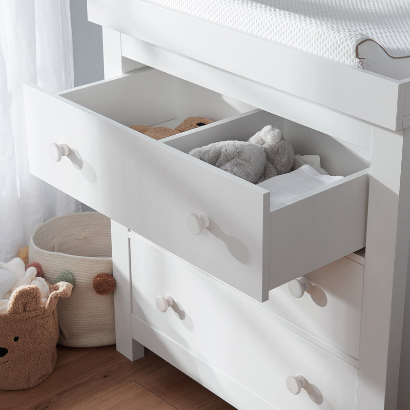 Aylesbury Kids 3 - Drawer Dresser, White