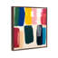 Oliver Gal CaliSunset II Abstract - Hand-Applied Glass Coat Framed Canvas Art-1465030883-1465030894