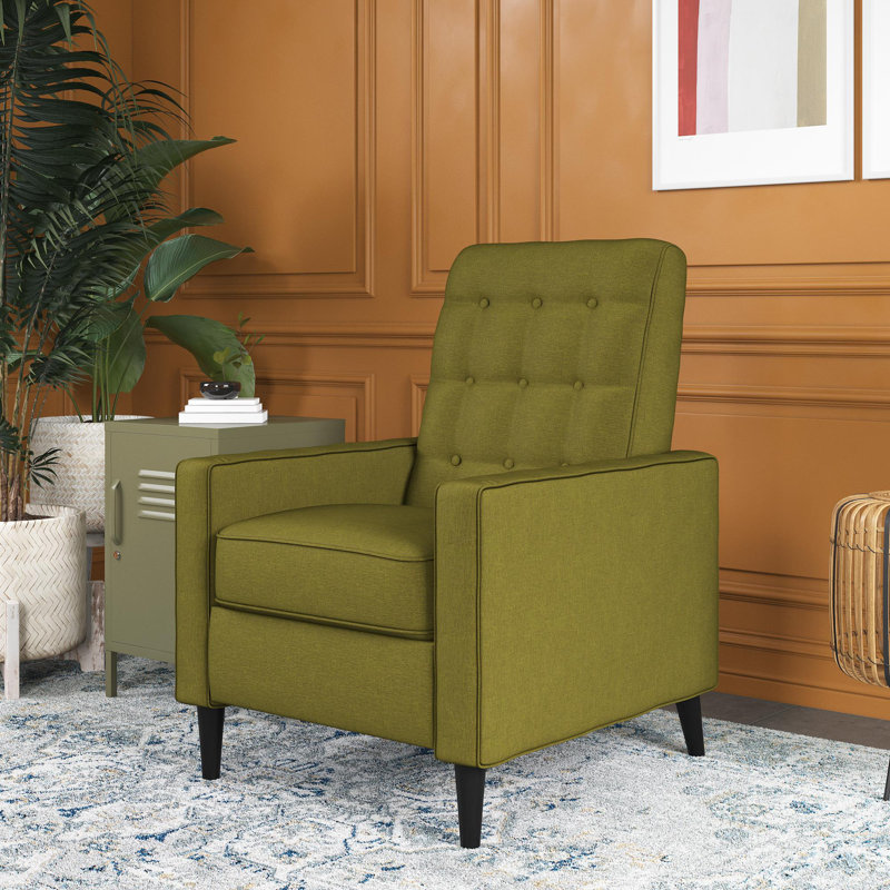 Micah Standard Recliner, Olive Green