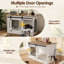Furniture Style Crate with 3 Doors-193890280
