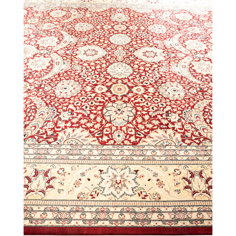 Classic One-of-a-Kind 9' 2" X 12' 1" Hand Knotted Area Rug