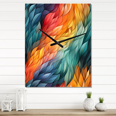 Glass Mosaic I - Modern Wall Clock