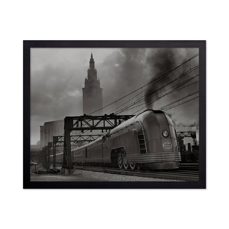 New York Central Mercury Train, Unframed, Poster, 12"H x 16"W