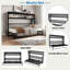 Lit escamotable avec tablettes Murphy-1980837068
