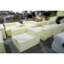 Quatre sièges gris, combinaison d'angle, éponge haute densité, tissu doux, résilience, conception à structure modulaire-995805606