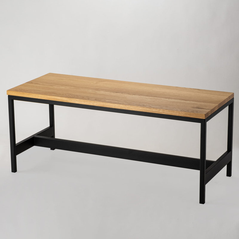 Gerben Wood Bench, H50 x W50 x D40cm