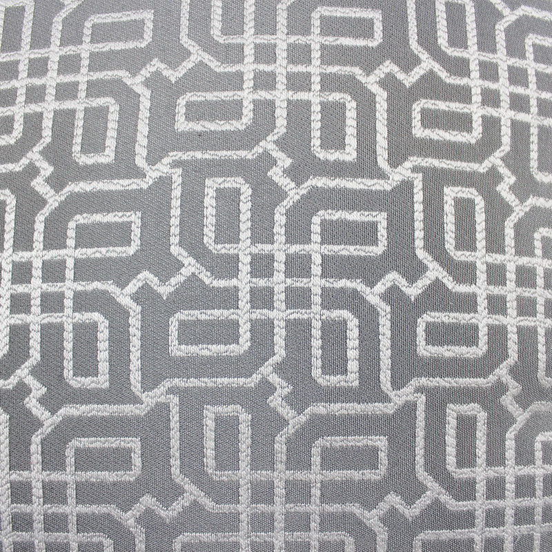  Cozy Jacquard Plaid Pillow Cover & Insert, Gray