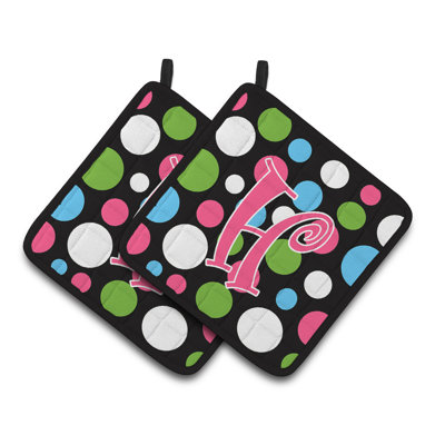 Cuisinier poignée Polka Dots