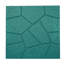 Pavé de jardin double face en vert