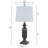 Hollymead 24 in. Brown Traditional Vintage Resin For Bedroom/Living Room Bedside Desk Nightstand Table Lamps