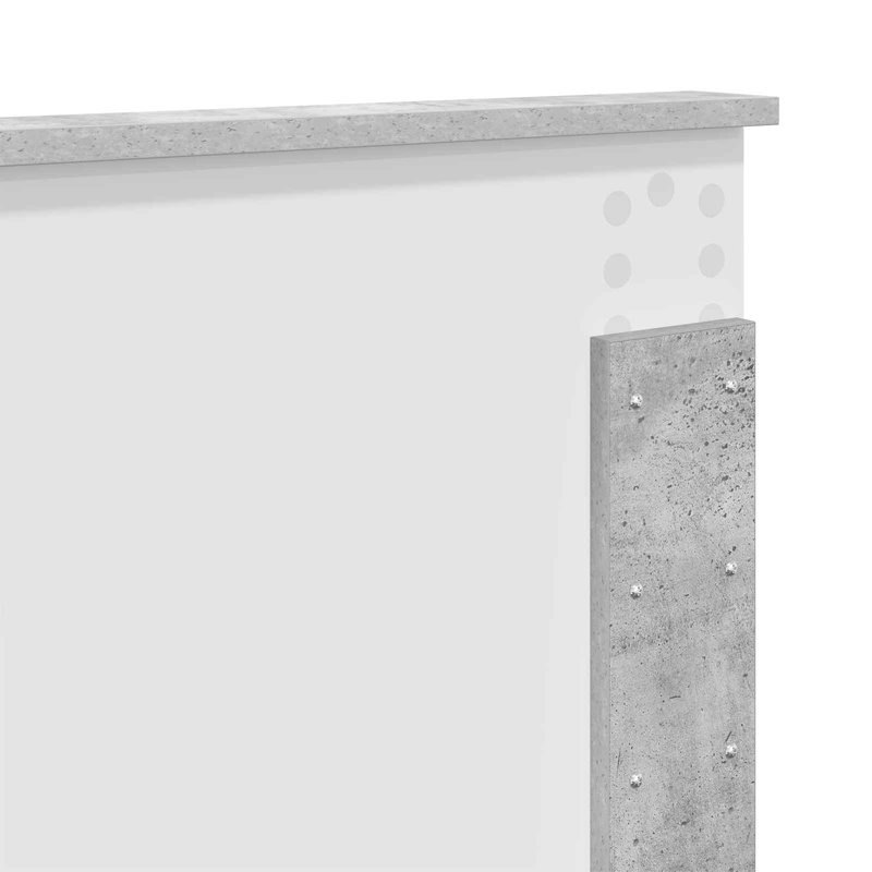 Bed, Concrete Grey, Super King (6')
