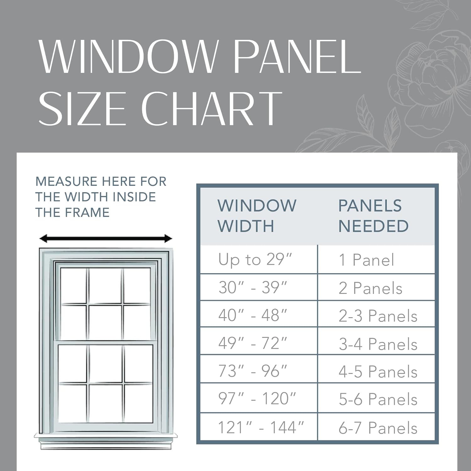 Laurene Blackout Curtain Single Panel, 52" W x 84" L, Gray
