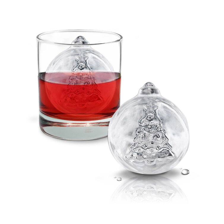 Tovolo Christmas Tree Ornament Ice Cube Tray