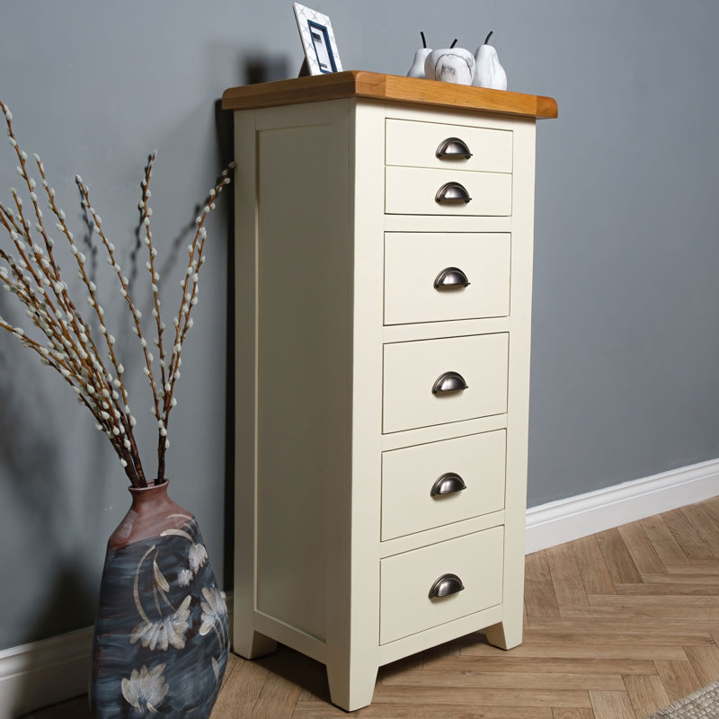 Paulette 55cm W 5 - Drawer Chest of Drawers