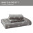 Rustic Charm Bedding Sets, Polyester Grey, Cozy Cabin Retreat