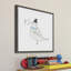 «Classic Bird», reproduction d'art encadrée-21127122