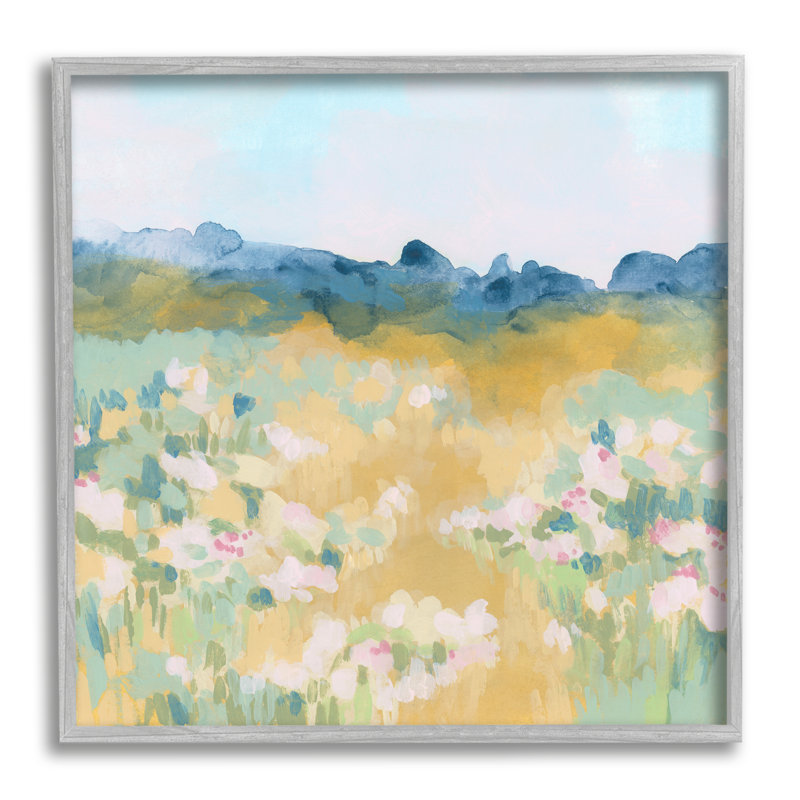 "Stupell Industries", art abstrait sur toile de fleurs de prairie par June Erica Vess, H 24 po x l 24 po x P 1,5 po