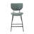 Dawlish Upholstered Counter Stool with Metal Frame-742066177