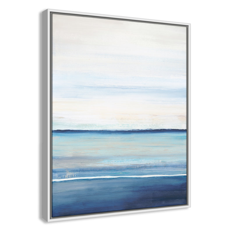 Distant Whispers by Filippo Ioco, 29.5" H x 23.5" W x 2" D, White Framed Canvas