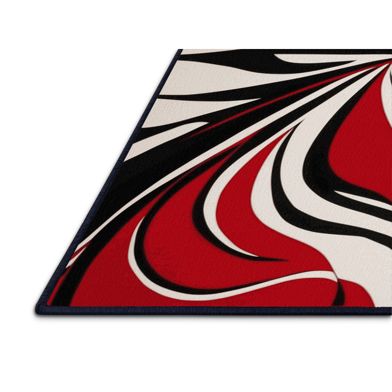 Lunar Vortex Rug, Rectangle 8' x 12'