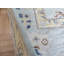 Tapis bleu ciel unique de 9 pi 3 po x 12 pi 1 po