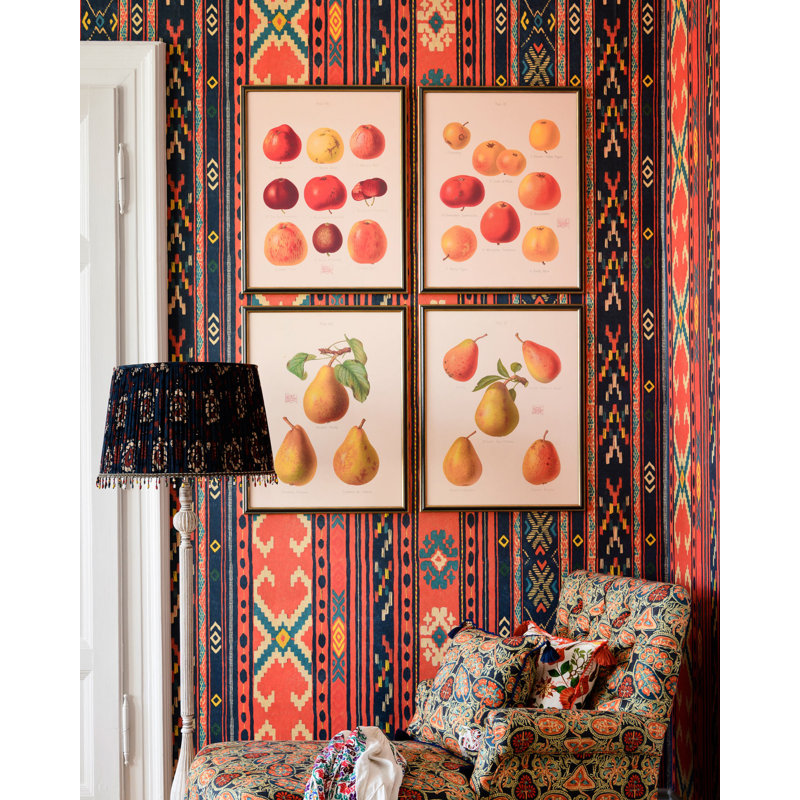 Transylvanian Roots Geometric Wallpaper Roll