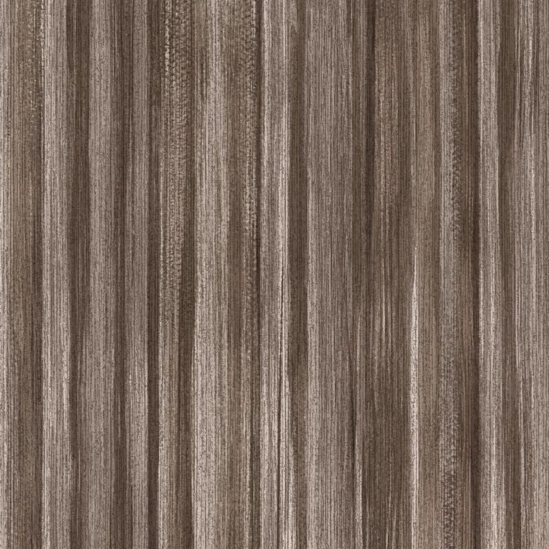 Abigail Ahern Fibre Stripe 10m x 52cm Textured Matte Wallpaper Roll, Brown