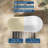 59" Freestanding Acrylic Clawfoot Tub, Heavy Duty Slipper Bathtub with Feet, Drain and Overflow, Gloss White Soaking Tub for Family or Guest Use