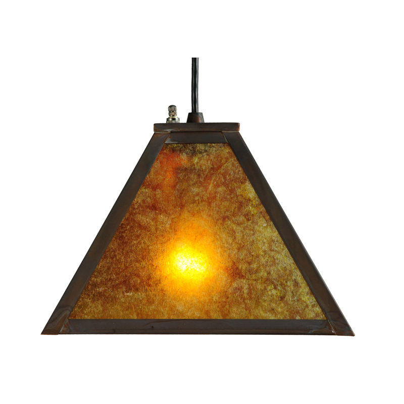 Rustic Lodge 1 - Light Pendant, 12" H x 10" W x 10" D