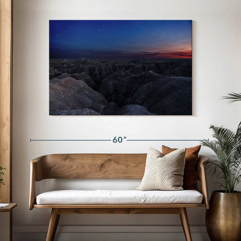 Alvord étoiles au-dessus des Badlands, H 32 po x l 48 po