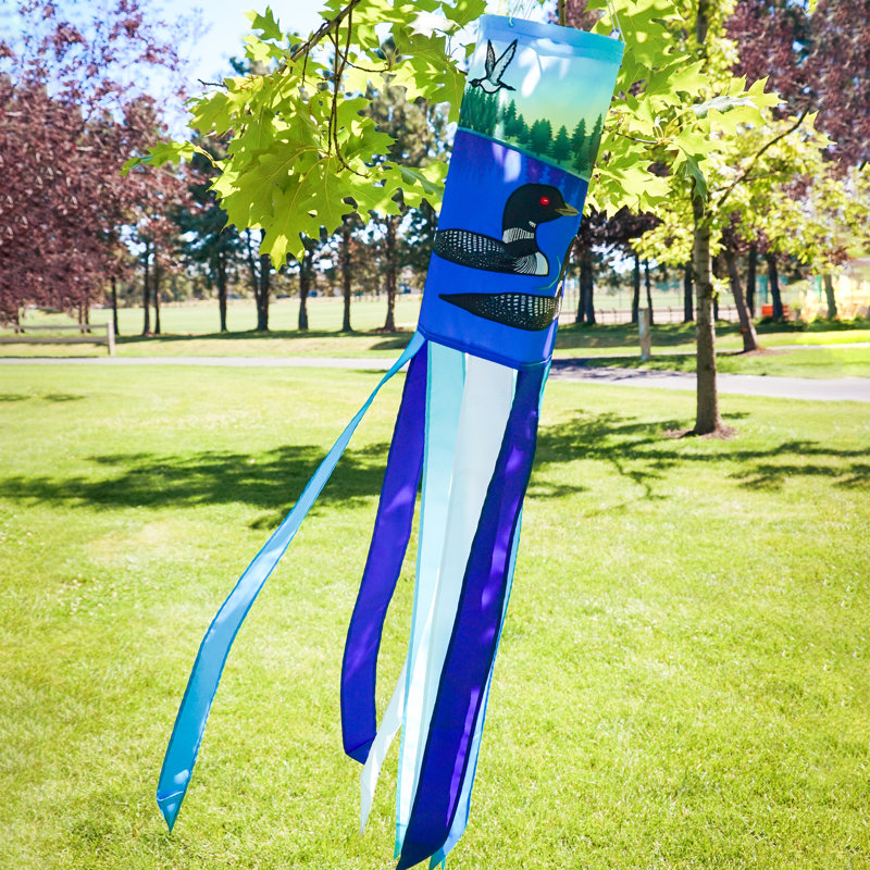 Pair of Loons 40" Inspiration Windsock
