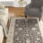 Setser Viscose Oriental Rug in Ivory/Anthracite-16768732