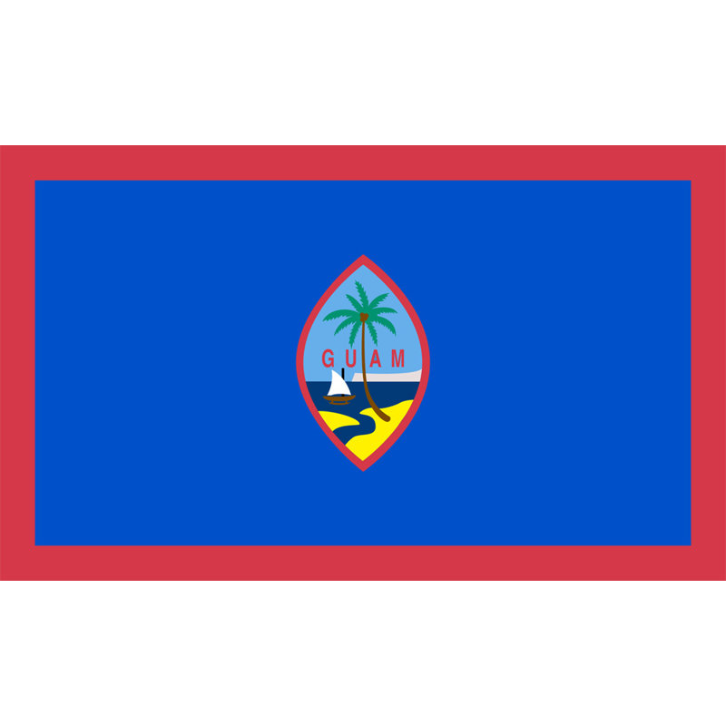 Guam, H 14 po x l 24 po