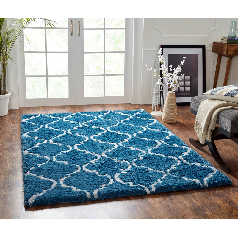 Tapis bleu Rilo
