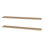 Tablette flottante de 48 po de long, tablette à rebord à photos, fournitures de salon et de bureau, tablette pour objets de collection, présentoir à livres, décor maison de campagne et bohème, naturel, 2 pièces