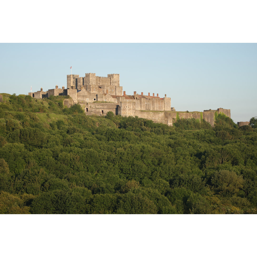 Dover Castle In The Morning von Merlinpf - Leinwandbild