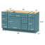 Base de meuble-lavabo simple 60 po seulement-95942883