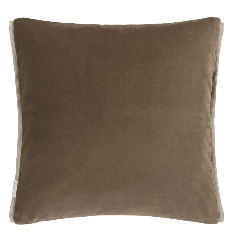 Varese Velvet Decorative Pillow, 22" H x 22" W, Denim/Teal