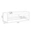 Banc de rangement rembourré pour chaussures-550923618