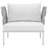 Harmony Outdoor Patio Aluminum Armchair-1038288399