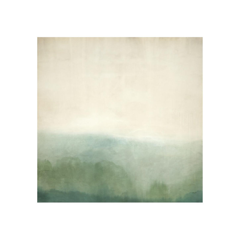 Soft Summer Horizon Painting, Outdoor, 36" H x 36" W x 1.5" D