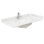 42" Single Countertop with Square Sink (3-Hole), Backsplash & Sidesplash