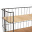 Tennessee 94cm W Metal Shelving Unit with Wheels