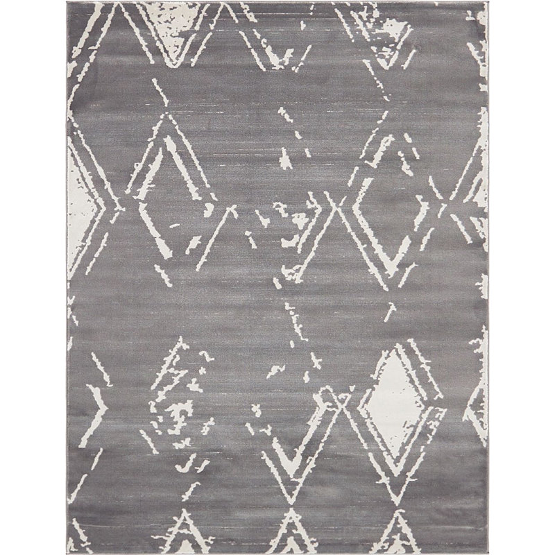 Abstract Indoor Rug, Rectangle 9' x 12'