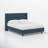 Hanson Upholstered Wingback Platform Bed-96767336-96767331