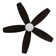 Emeris 52'' DC Motor Ceiling Fan with a LED Light and Remote control