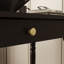 Bureau classique de 120 cm de large avec pieds tournés en hévéa et tiroir de rangement
