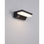 Anthracite Solar Powered Integrated LED Outdoor Armed Sconce